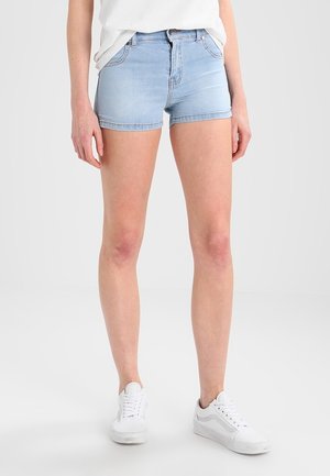 Denimshorts - light-blue denim