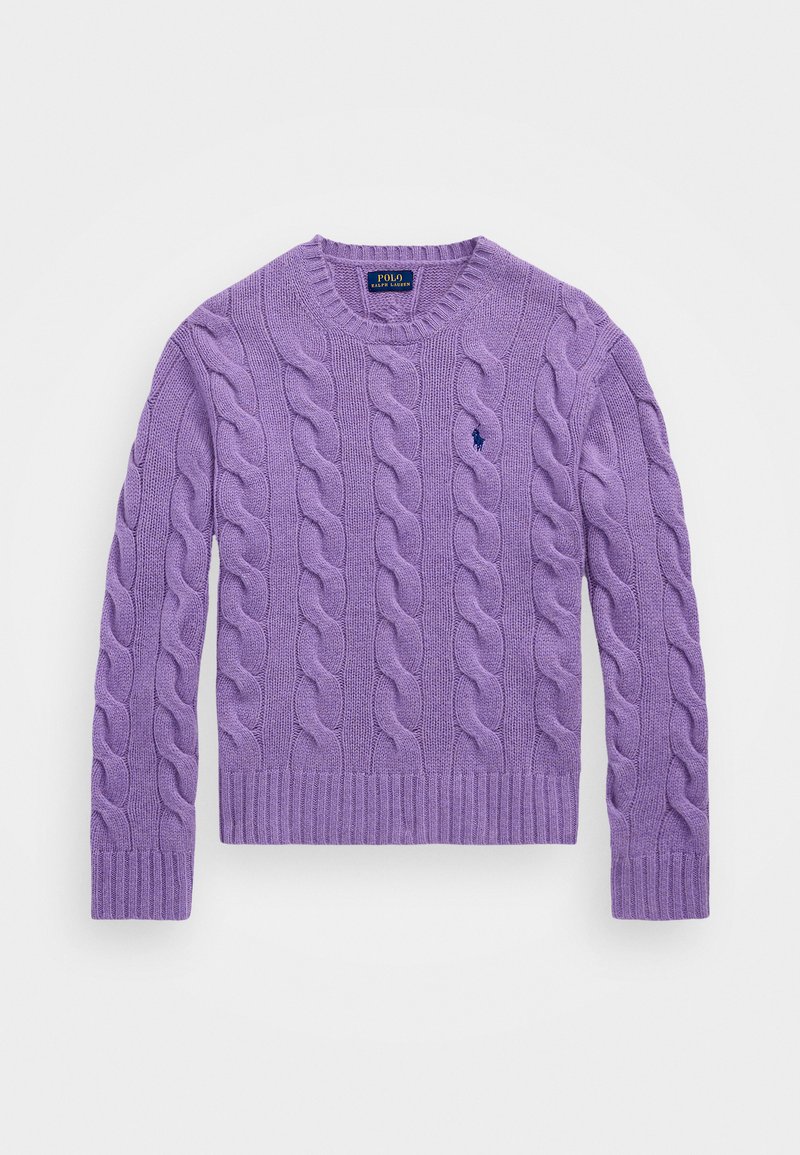 Polo Ralph Lauren CLASSIC LONG SLEEVE - Strikkegenser - wisteria heather