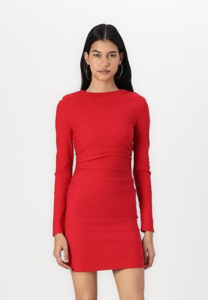 Vestito di maglina - red