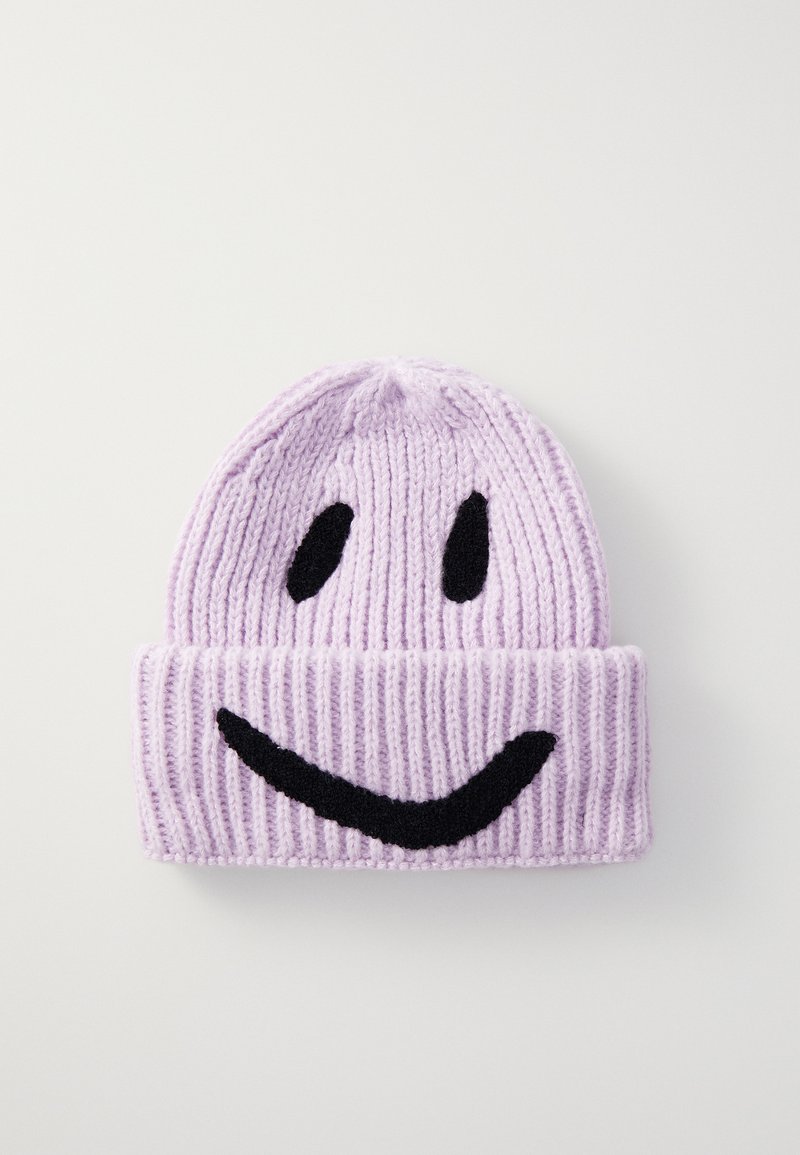 Molo KIM SMILE SKATER BEANIE UNISEX - Bonnet - pastel lilac