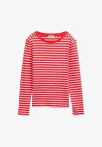 Selected, red pink stripe