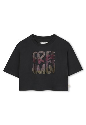 KURZÄRMELIGES  - T-shirt con stampa - dark grey
