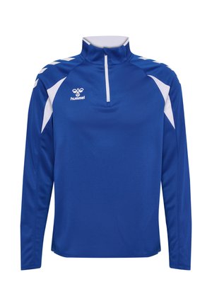 Strickpullover - true blue white