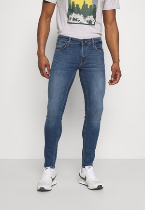 Skinny-Farkut - blue denim