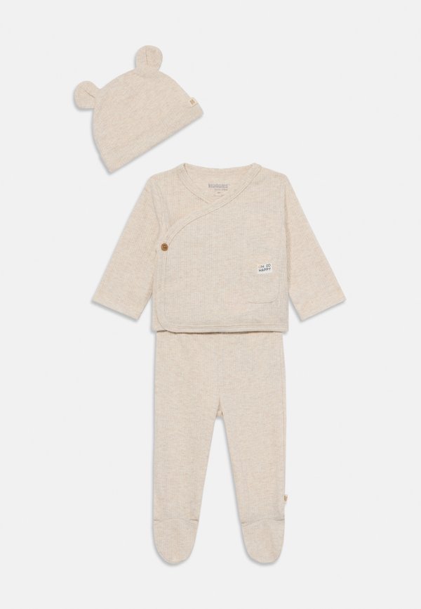 FOOTED PANT UNISEX SET  - Langarmshirt - sand