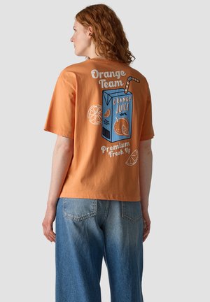 LCMT, LCMT T-SHIRT - Print T-shirt - orange