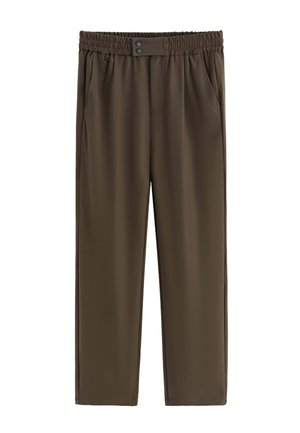 CHIC AVEC POCHES LATÉRALES - Pantalon classique - marron