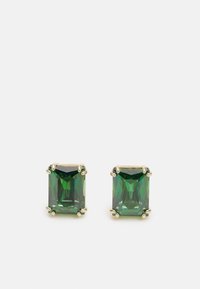 Swarovski STILLA STUD EARRINGS RECTANGULAR CUT - Naušnice - green
