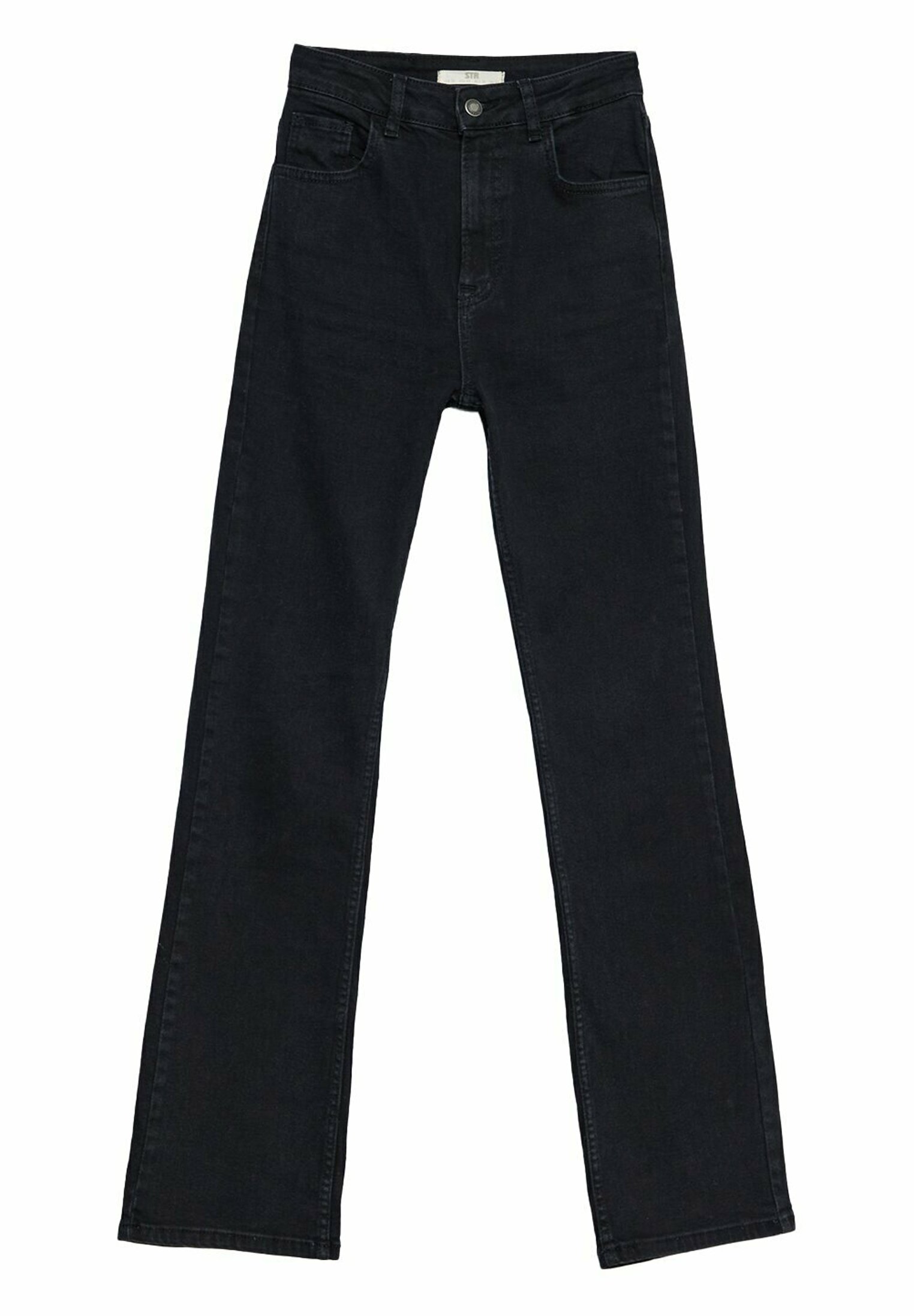 Straight leg jeans dark grey