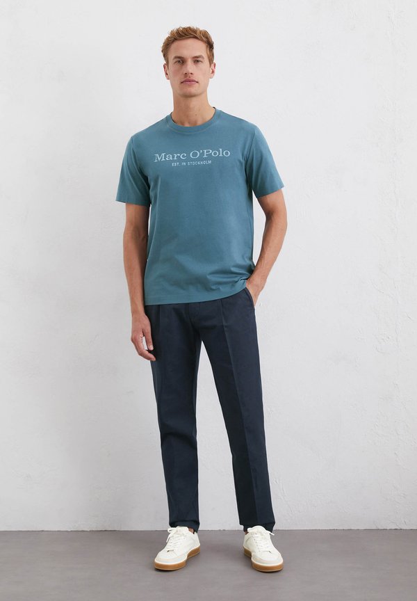 SHORT SLEEVE CREW NECK CLASSIC INSIDE CHEST - Print T-shirt - storm3