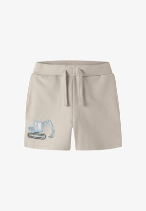 Name it, SHORTS BIOBAUMWOLL - Pantalon de survêtement - chateau gray