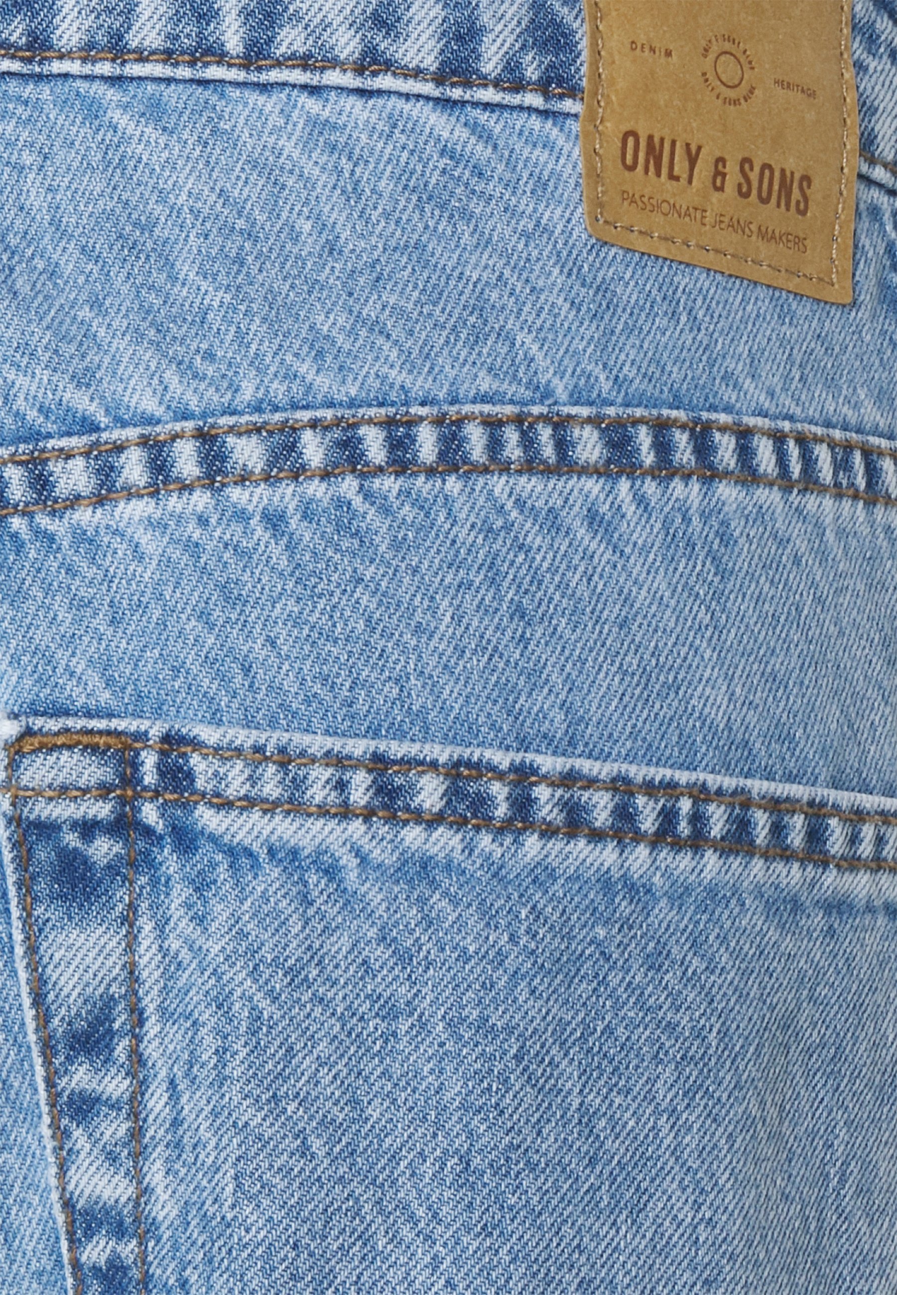 Only \u0026 Sons ONSEDGE LOOSE WASHED - Laisvo kirpimo džinsai - blue denim/mėlynų  džinsų - Zalando.lt