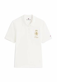 CREST EMBROIDERY REGULAR FIT - Polo - ecru