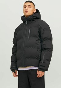 Jack & Jones - Talvitakki - black Pienoiskuva 1