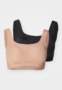 FEEL 2 PACK - Grudnjak - brown/dark combination