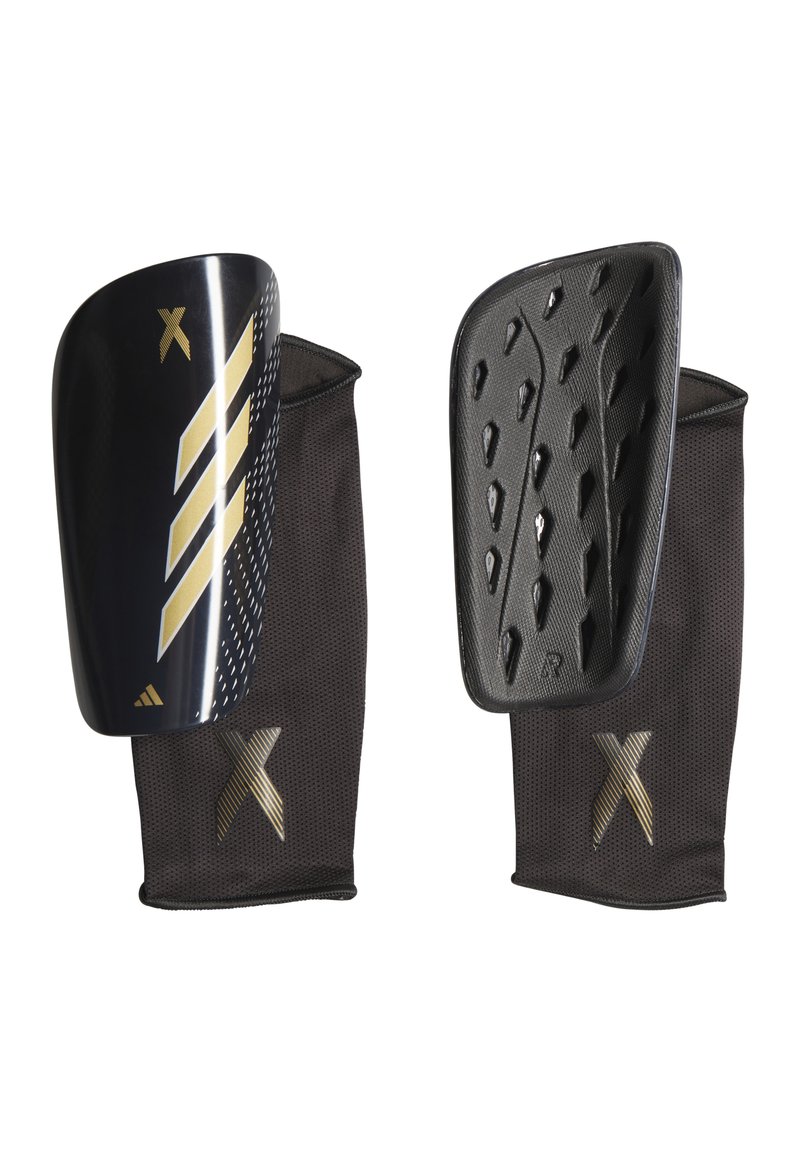 adidas Performance Shin pads schwarzgraugold/black Zalando.co.uk