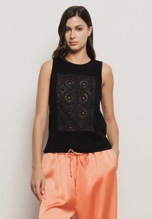 PIZZO SAN  - Top - nero