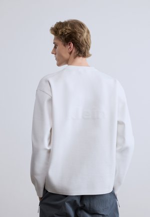 3D CHEST LOGO MODERN  - Felpa - brilliant white