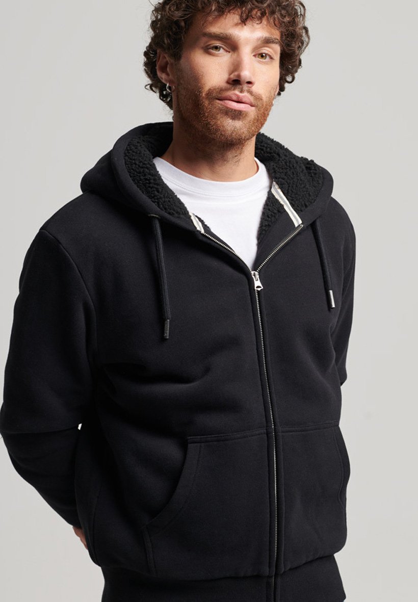 zipper sweat shirt