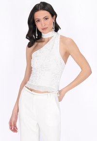 Unausgewählt, white