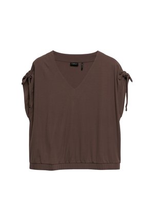 s.Oliver, T-SHIRT - T-Shirt print - mokka