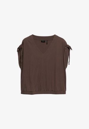 s.Oliver, T-SHIRT - T-Shirt print - mokka