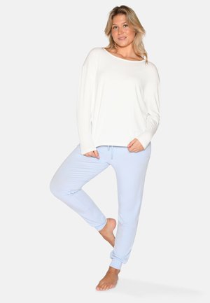 CCDK, BRITT L/S T-SHIRT - Pyjama top - snow white