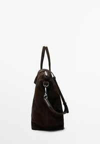 Massimo Dutti Shopping Bag - dark brown