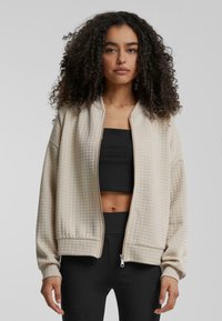 Cloud 5ive - MIT DIAMANT STITCHING - Chaquetas bomber - beige braun Imagen en miniatura 1