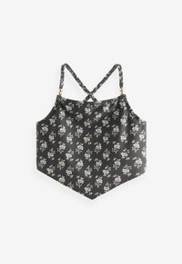 Next REGULAR FIT SET - Bikini - black white woodblock