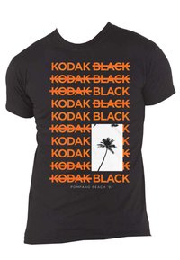 Paradiso Clothing KODAK BLACK PALM - Print T-shirt - black