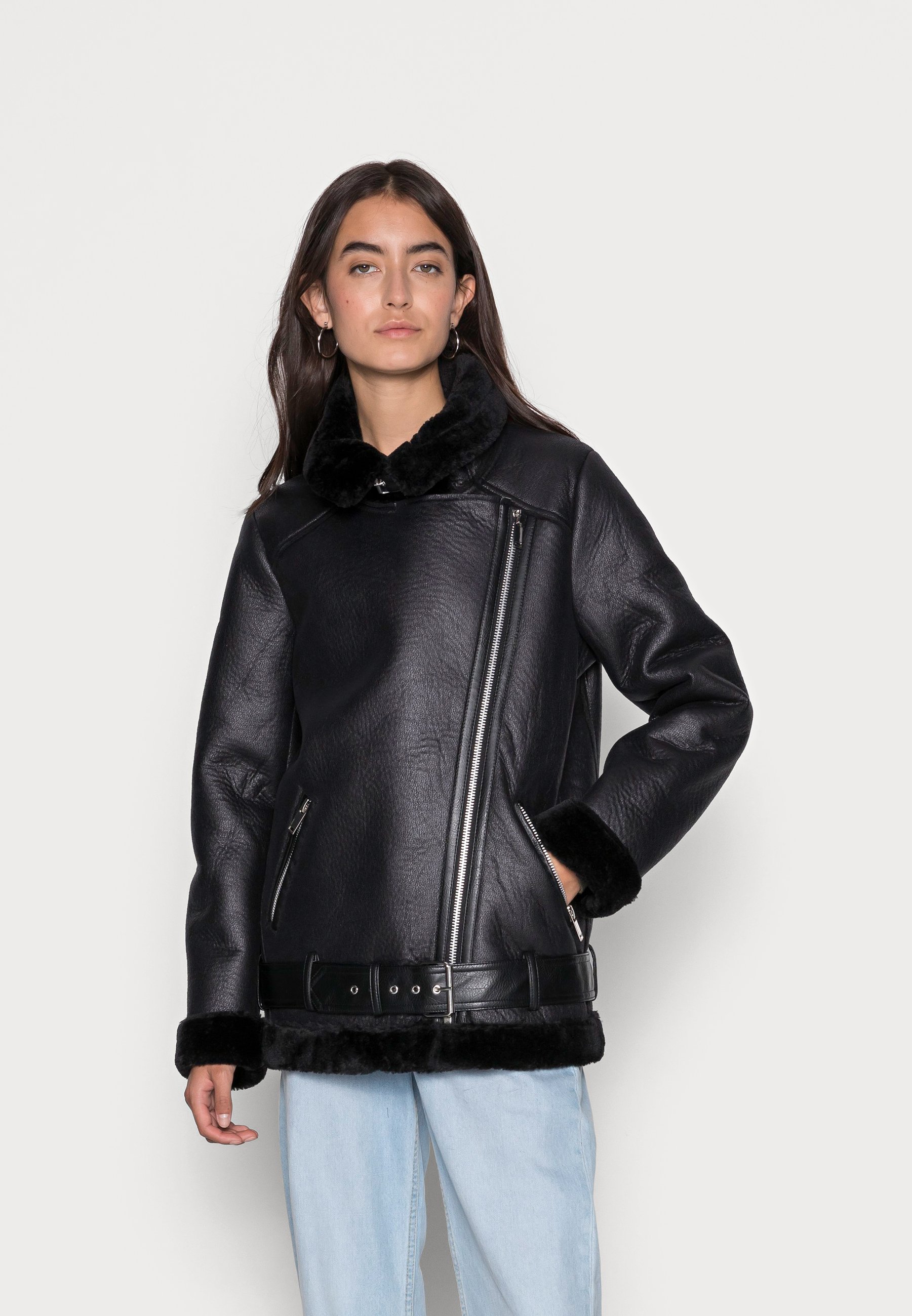 NA-KD BONDED AVIATOR JACKET - Winter 