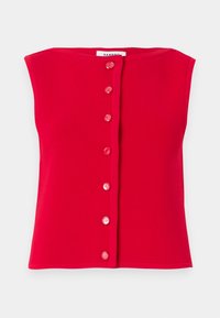 HAUT ENCOLURE BATEAU DETAIL TUBULAIRES - Vest - rouge