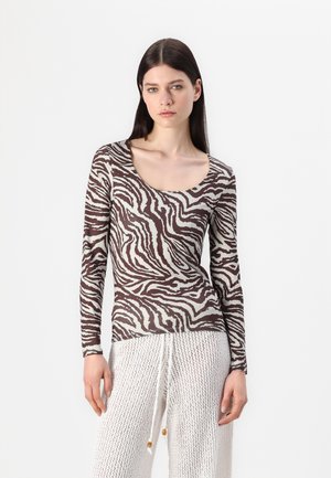 ONLLONE  - Top s dlhým rukávom - dark brown