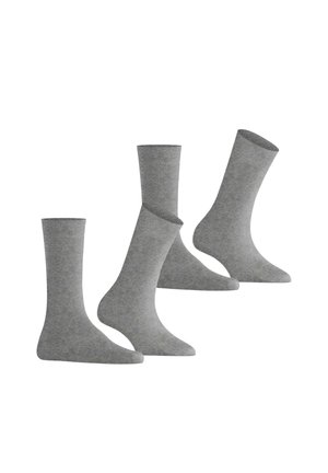 EVERYDAY 2-PACK - Sokken - hellgrau