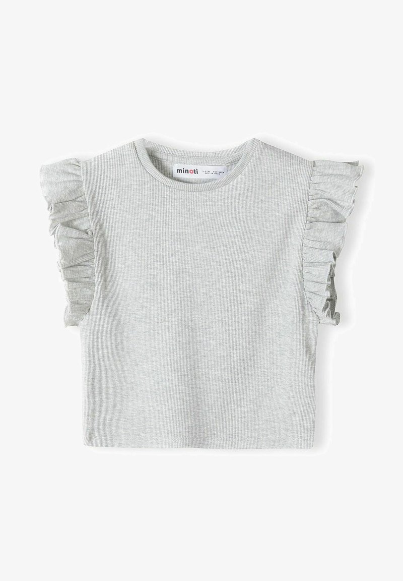 MINOTI WITH FRILLED SLEEVES - Blūze - grey