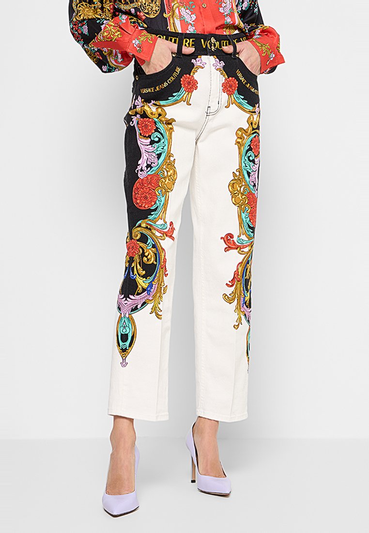 Versace Jeans Couture Straight leg jeans meerkleurig Versace Jeans Couture Straight leg jeans meerkleurig