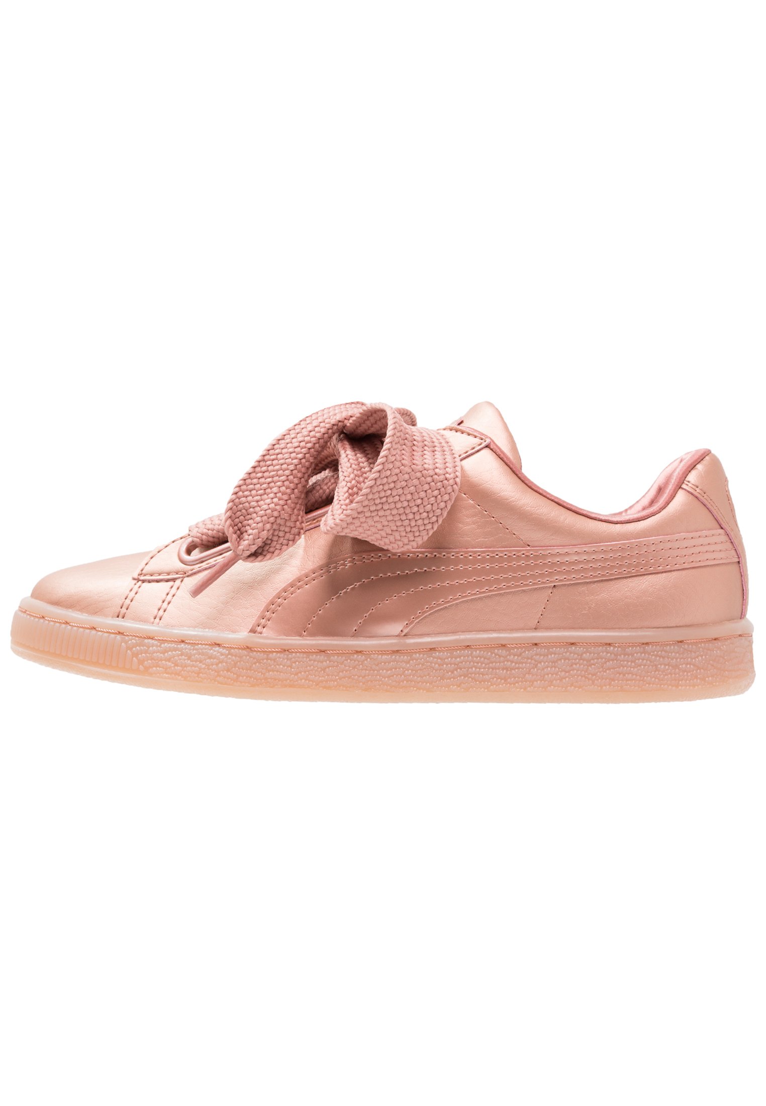 Puma BASKET WNS Trainers - copper rose/light pink - Zalando .co.uk