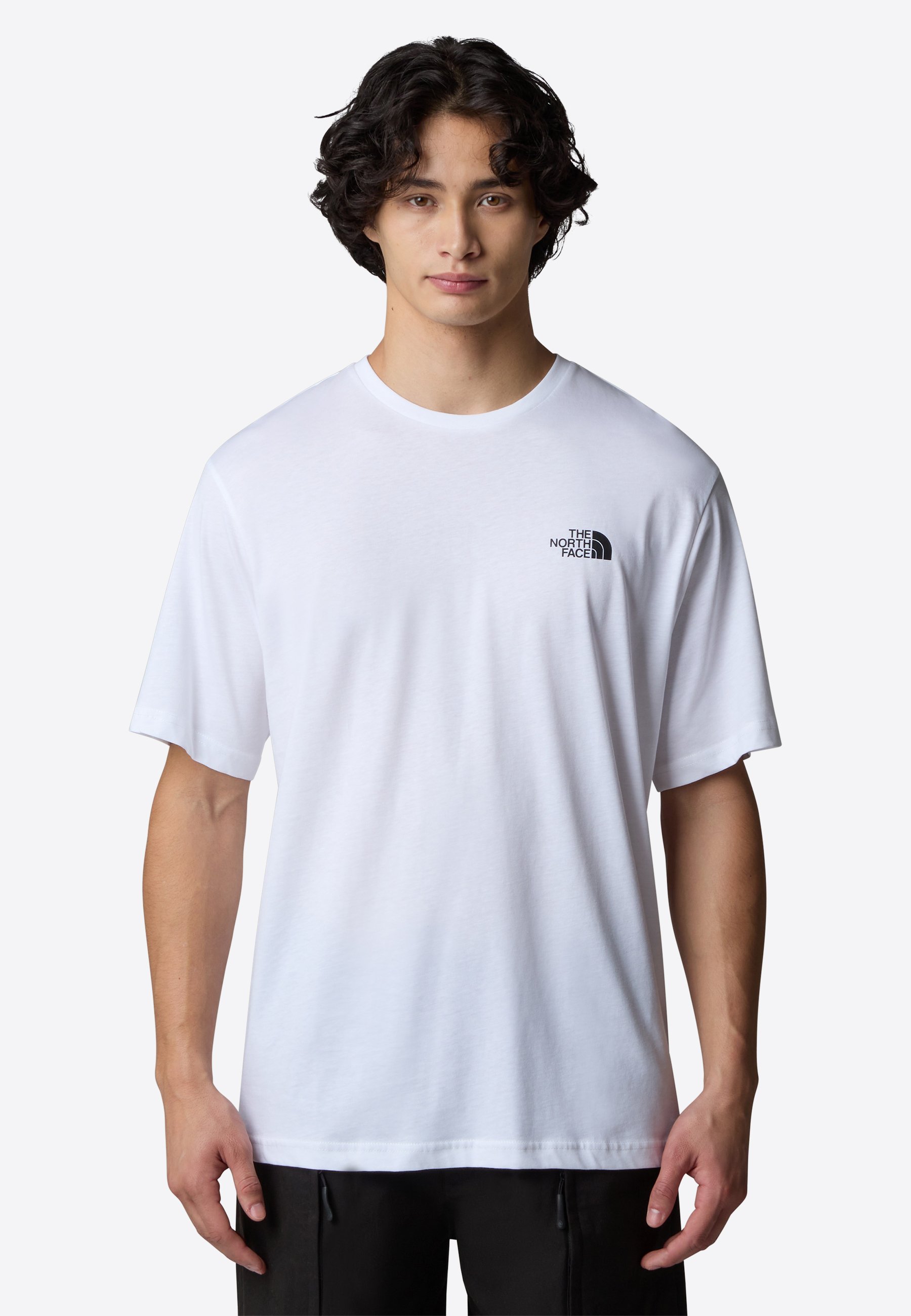 The North Face - T-shirt z nadrukiem/biały - Zalando.pl