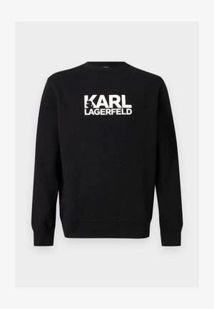 KARL LAGERFELD, CREW NECK - Mikina - black