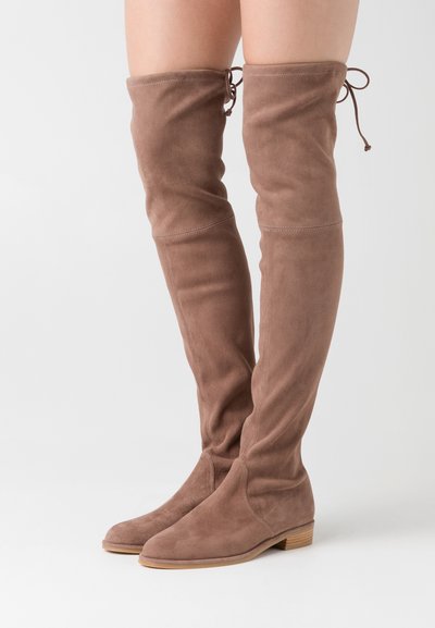 Stuart Weitzman LOWLAND - Overkneeskor - taupe