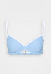 90s Clean Underwire Bikini Top - Horní díl bikin - light blue