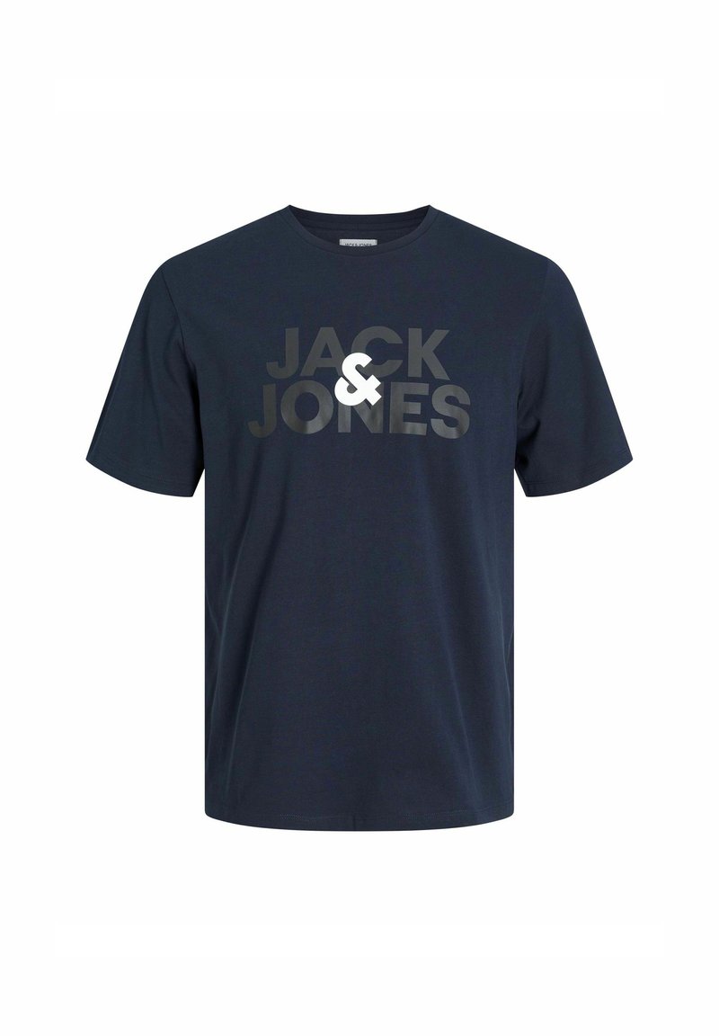 jack & jones T-shirt print donkerblauw