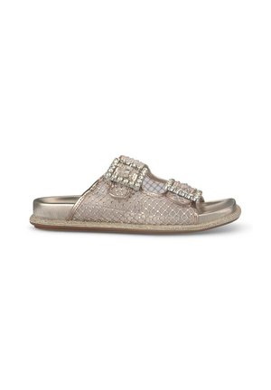 CONFORT PLANA - Sandalias planas - bronce