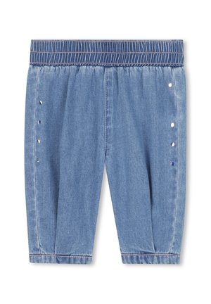 Jeans straight leg - double stone brossage