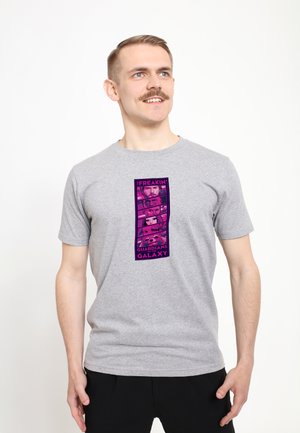 GUARDIANS OF THE GALAXY VOL 3 GG FREAKIN' PINK - T-Shirt print - melange grey