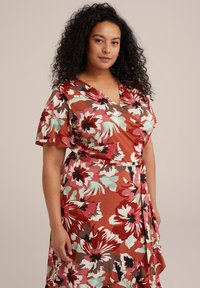 WE Fashion CURVE - Žerzejové šaty - multi coloured