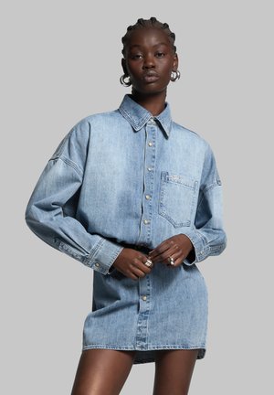 WRSTBHVR GWEN - Denim dress - mid blue
