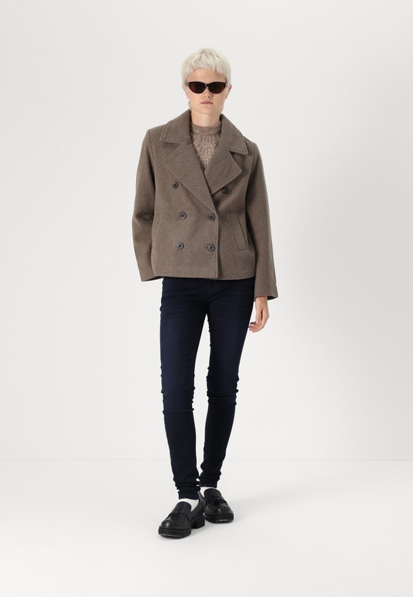 OBJKEILY SHORT JACKET - Light jacket - morel4