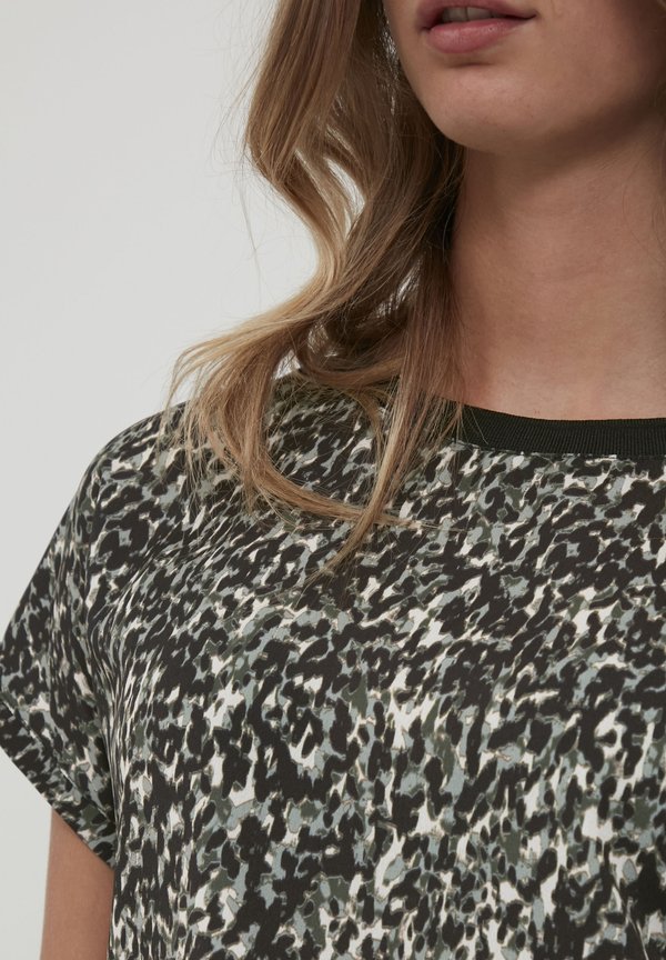 BYPANYA - Print T-shirt - seagrass mix4